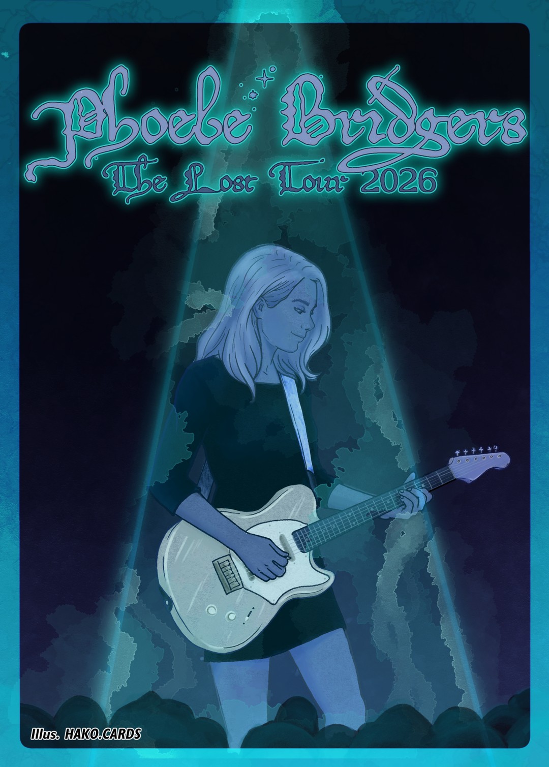 Phoebe Bridgers The Lost Tour 2026 card